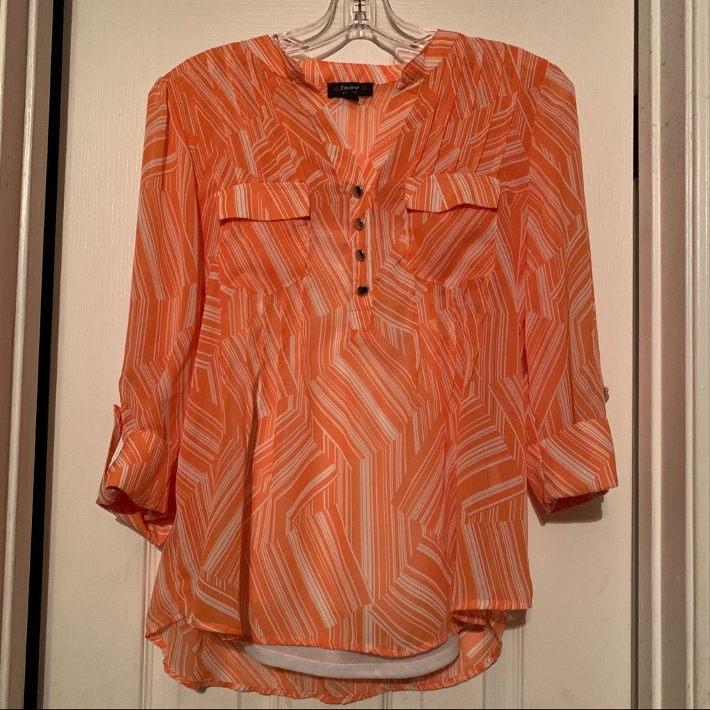 Women’s Sheer Petite Blouse